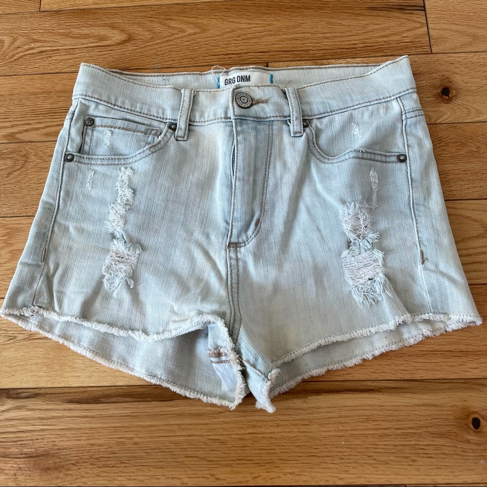 Garage Light blue Denim Shorts